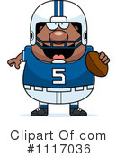Football Player Clipart #1117036 by Cory Thoman