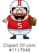 Football Player Clipart #1117045 by Cory Thoman