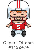 Football Player Clipart #1122474 by Cory Thoman