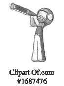 Football Player Clipart #1687476 by Leo Blanchette