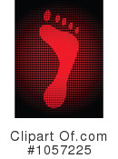 Footprint Clipart #1057225 by Andrei Marincas