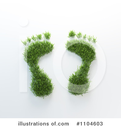 Royalty-Free (RF) Footprint Clipart Illustration by Mopic - Stock Sample #1104603