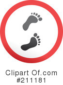 Footprint Clipart #211181 by Prawny