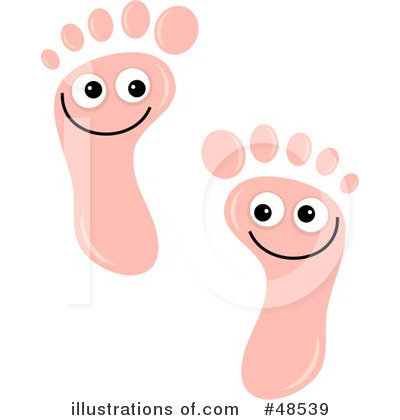 Royalty-Free (RF) Footprint Clipart Illustration by Prawny - Stock Sample #48539