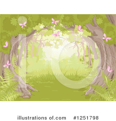 Woods Clipart #1251798 by Pushkin