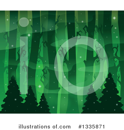 Royalty-Free (RF) Forest Clipart Illustration by visekart - Stock Sample #1335871