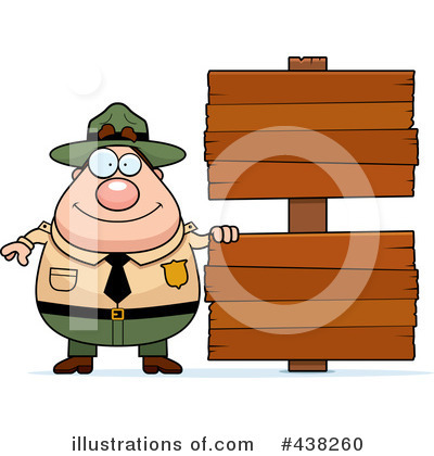 Royalty-Free (RF) Forest Ranger Clipart Illustration by Cory Thoman - Stock Sample #438260