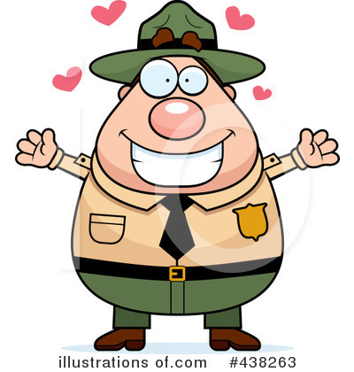 Royalty-Free (RF) Forest Ranger Clipart Illustration by Cory Thoman - Stock Sample #438263