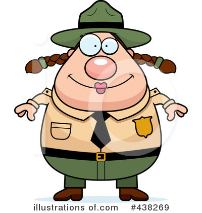 Forest Ranger Clipart #438269 by Cory Thoman