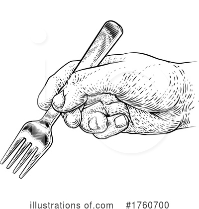 Fork Clipart #1760700 by AtStockIllustration