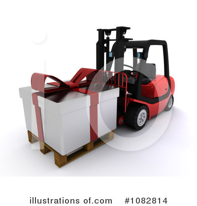 Fork Lift Clipart #1082814 by KJ Pargeter