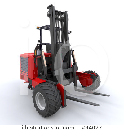 Fork Lift Clipart #64027 by KJ Pargeter