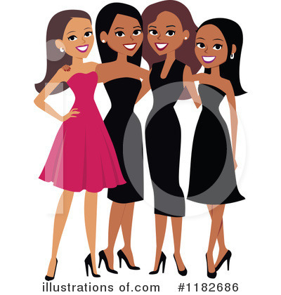 Royalty-Free (RF) Formal Clipart Illustration by Monica - Stock Sample #1182686