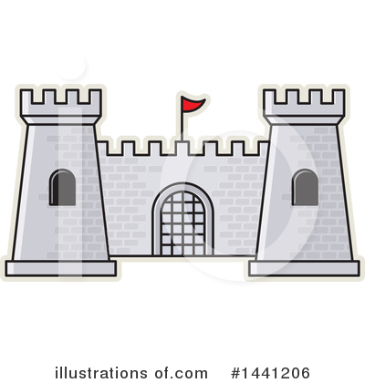 Fortress Clipart #1441206 by Lal Perera