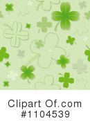 Four Leaf Clover Clipart #1104539 by dero