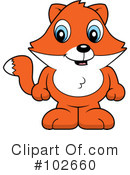 Fox Clipart #102660 by Cory Thoman