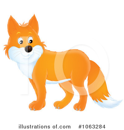 Royalty-Free (RF) Fox Clipart Illustration by Alex Bannykh - Stock Sample #1063284
