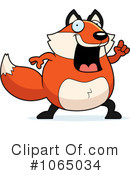 Fox Clipart #1065034 by Cory Thoman