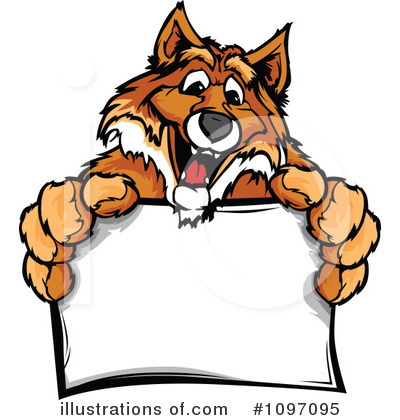 Royalty-Free (RF) Fox Clipart Illustration by Chromaco - Stock Sample #1097095