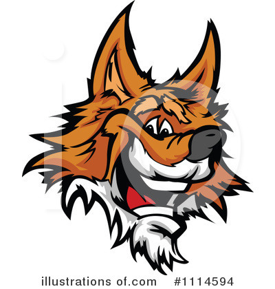 Royalty-Free (RF) Fox Clipart Illustration by Chromaco - Stock Sample #1114594