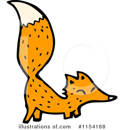 Royalty-Free (RF) Fox Clipart Illustration by lineartestpilot - Stock Sample #1154168