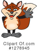Fox Clipart #1278945 by Dennis Holmes Designs