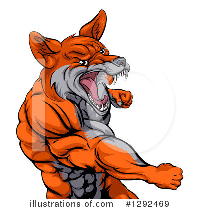 Royalty-Free (RF) Fox Clipart Illustration by AtStockIllustration - Stock Sample #1292469