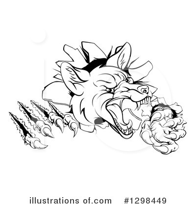 Royalty-Free (RF) Fox Clipart Illustration by AtStockIllustration - Stock Sample #1298449