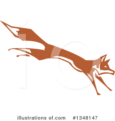 Royalty-Free (RF) Fox Clipart Illustration by xunantunich - Stock Sample #1348147