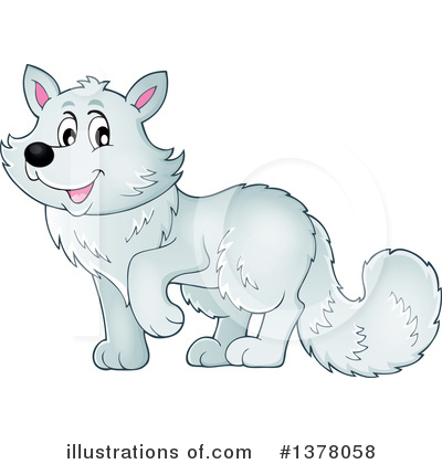 Royalty-Free (RF) Fox Clipart Illustration by visekart - Stock Sample #1378058