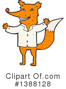 Fox Clipart #1388128 by lineartestpilot