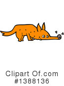 Fox Clipart #1388136 by lineartestpilot