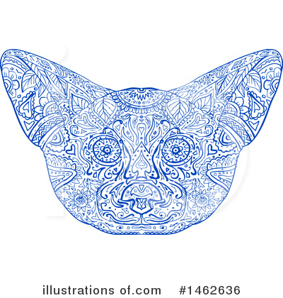 Royalty-Free (RF) Fox Clipart Illustration by patrimonio - Stock Sample #1462636
