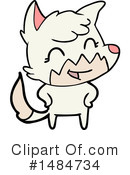 Fox Clipart #1484734 by lineartestpilot