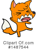 Fox Clipart #1487544 by lineartestpilot