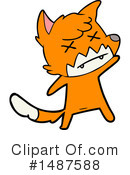 Fox Clipart #1487588 by lineartestpilot