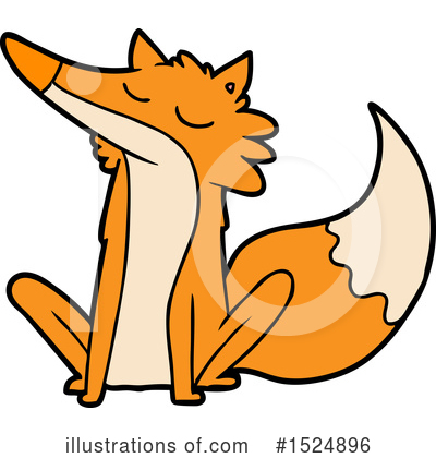 Royalty-Free (RF) Fox Clipart Illustration by lineartestpilot - Stock Sample #1524896