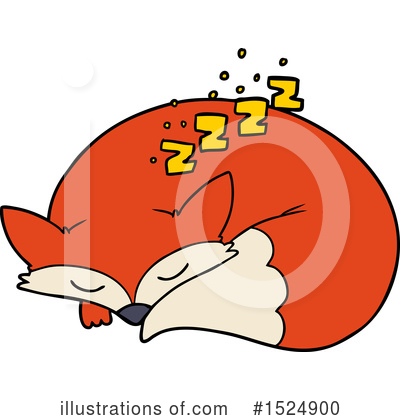 Royalty-Free (RF) Fox Clipart Illustration by lineartestpilot - Stock Sample #1524900