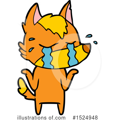 Royalty-Free (RF) Fox Clipart Illustration by lineartestpilot - Stock Sample #1524948