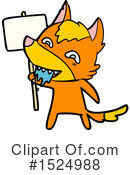 Fox Clipart #1524988 by lineartestpilot