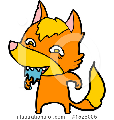 Royalty-Free (RF) Fox Clipart Illustration by lineartestpilot - Stock Sample #1525005