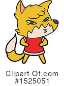 Fox Clipart #1525051 by lineartestpilot