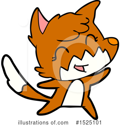 Royalty-Free (RF) Fox Clipart Illustration by lineartestpilot - Stock Sample #1525101