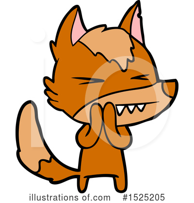 Royalty-Free (RF) Fox Clipart Illustration by lineartestpilot - Stock Sample #1525205