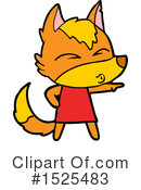 Fox Clipart #1525483 by lineartestpilot