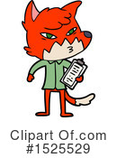 Fox Clipart #1525529 by lineartestpilot