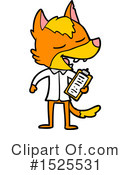 Fox Clipart #1525531 by lineartestpilot