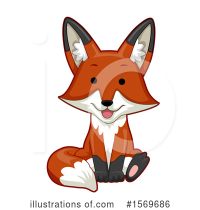 Royalty-Free (RF) Fox Clipart Illustration by BNP Design Studio - Stock Sample #1569686