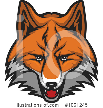 Royalty-Free (RF) Fox Clipart Illustration by Vector Tradition SM - Stock Sample #1661245