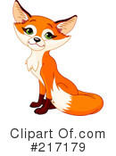Fox Clipart #217179 by Pushkin